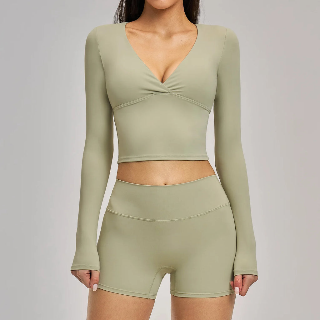 Conjunto de Yoga sem Costuras