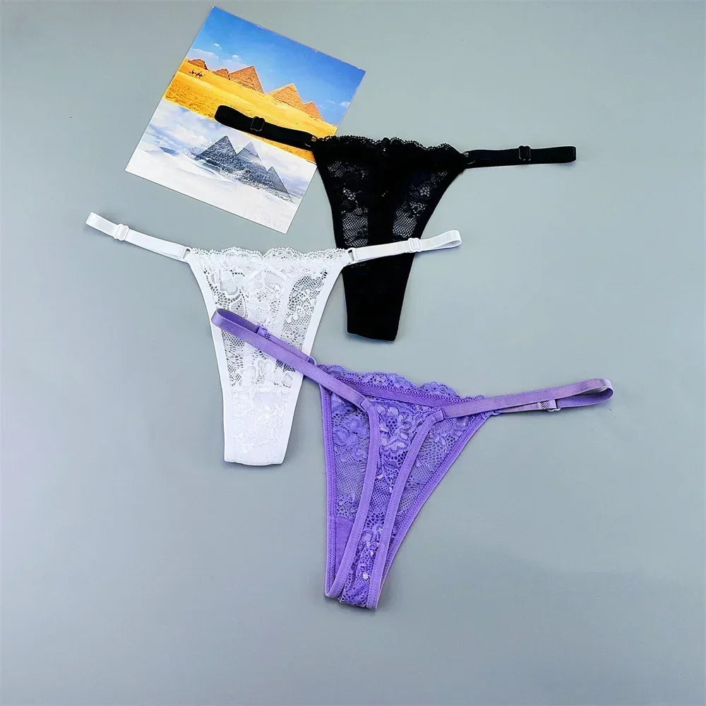 Tanga Ajustável em Renda
