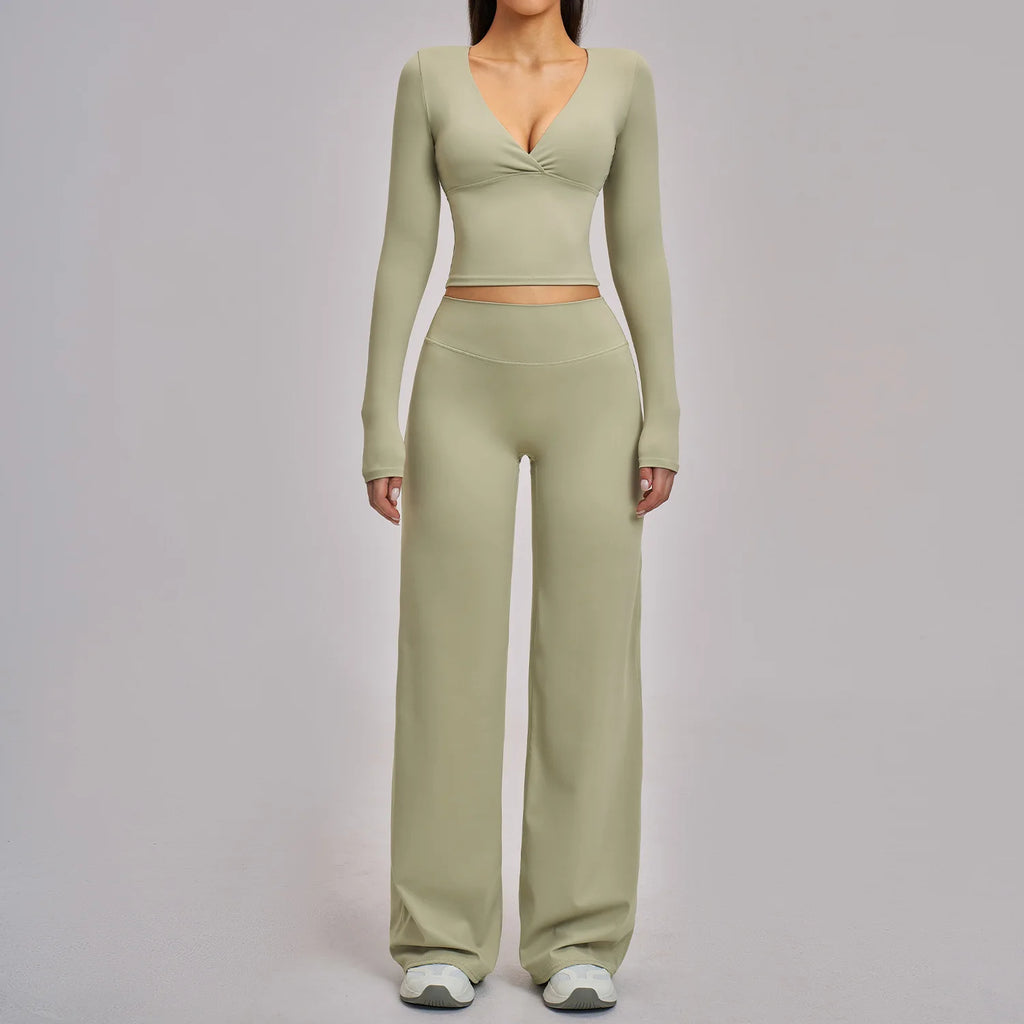 Conjunto de Yoga sem Costuras