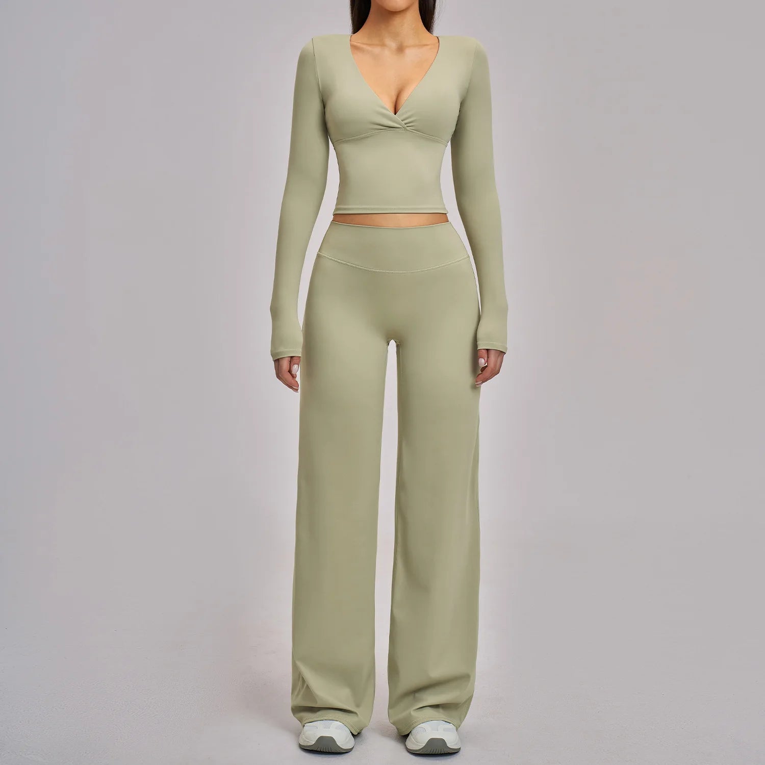 Conjunto de Yoga sem Costuras