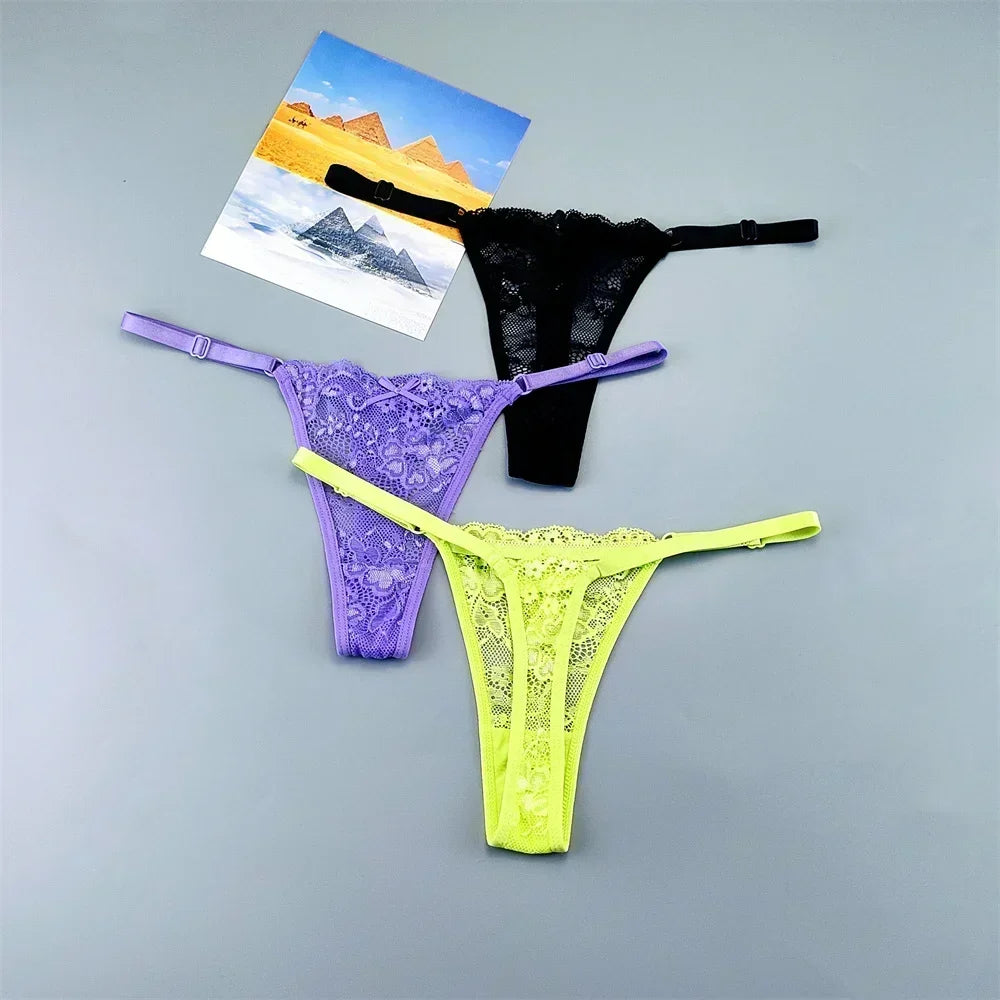 Tanga Ajustável em Renda