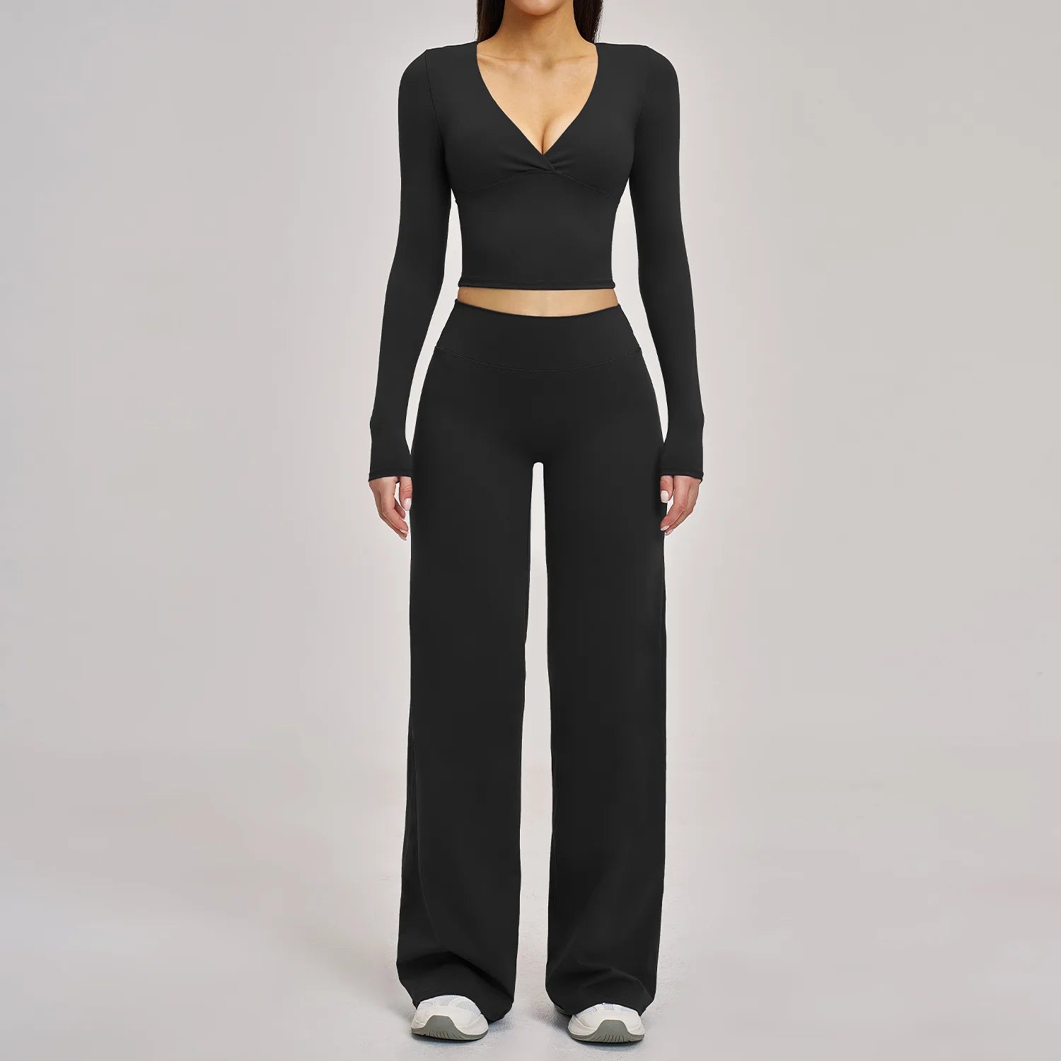 Conjunto de Yoga sem Costuras