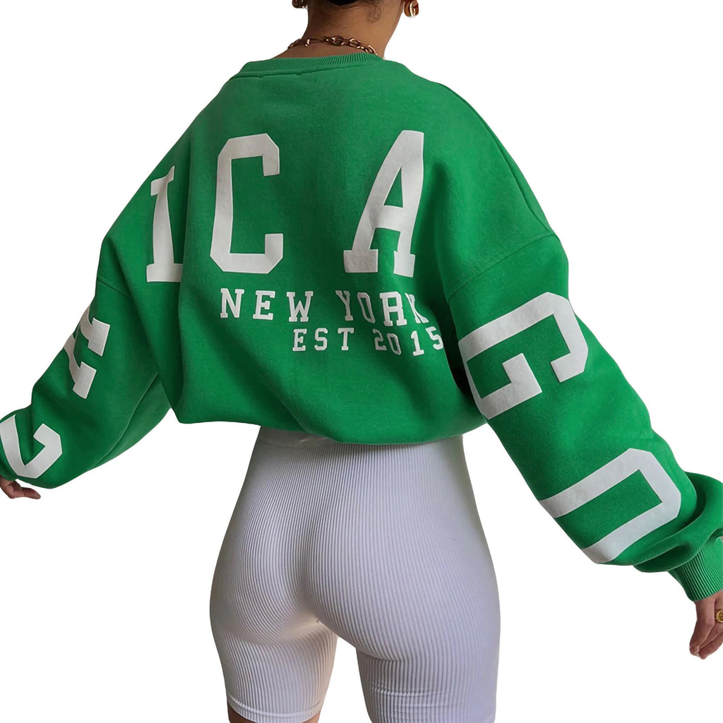 Sweatshirt Evasê em Algodão