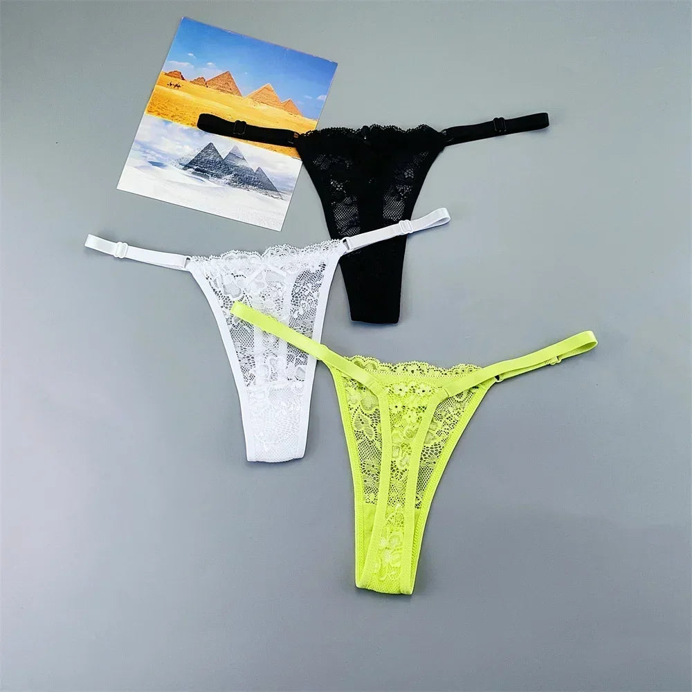 Tanga Ajustável em Renda
