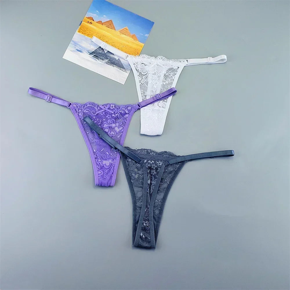 Tanga Ajustável em Renda
