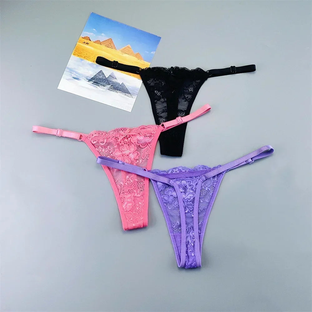Tanga Ajustável em Renda