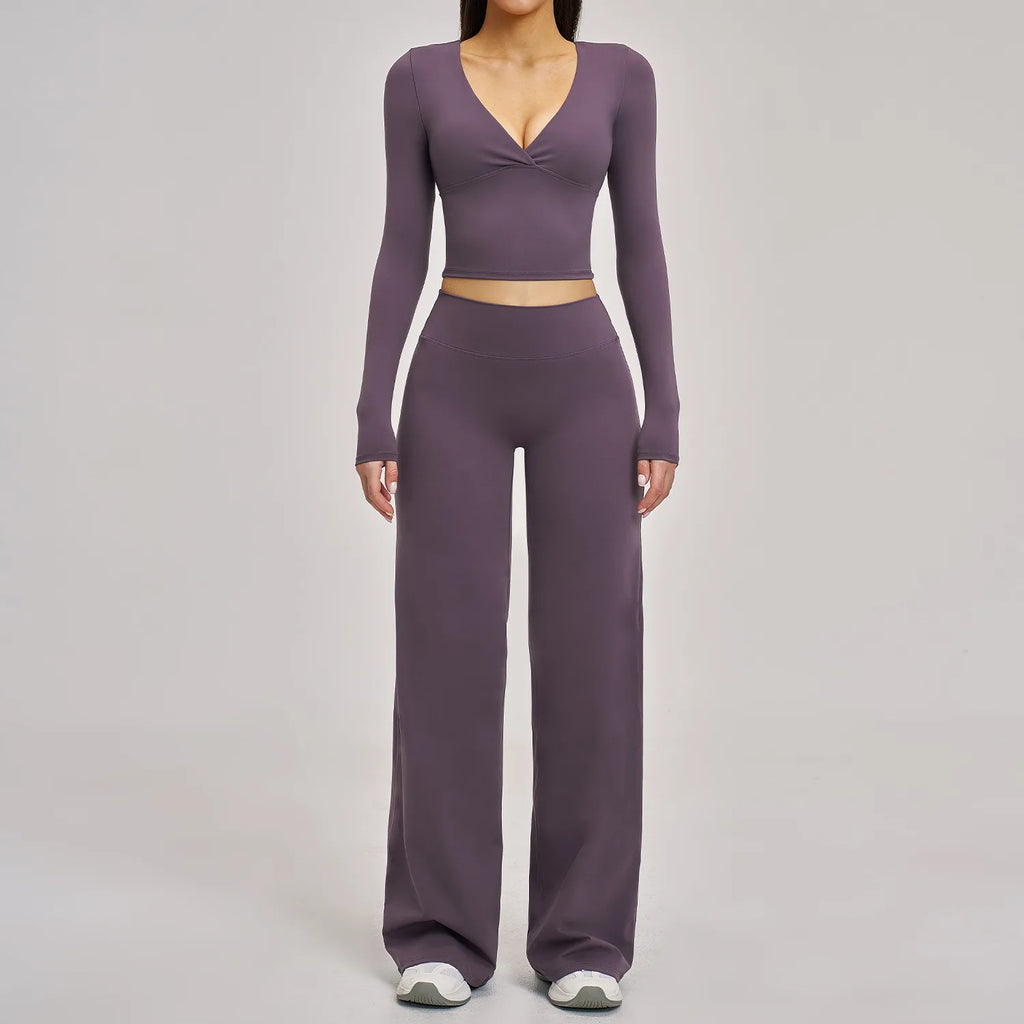 Conjunto de Yoga sem Costuras