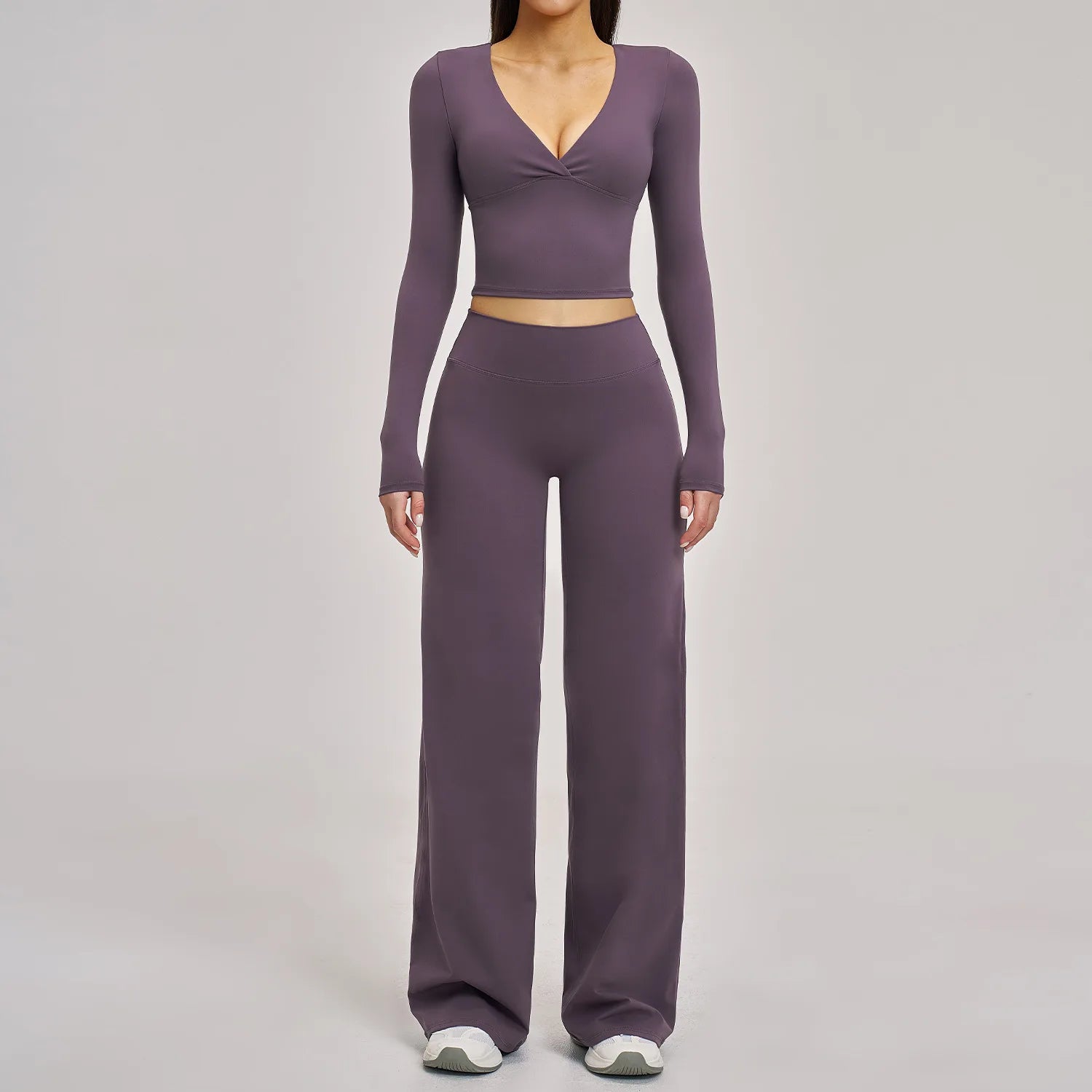 Conjunto de Yoga sem Costuras