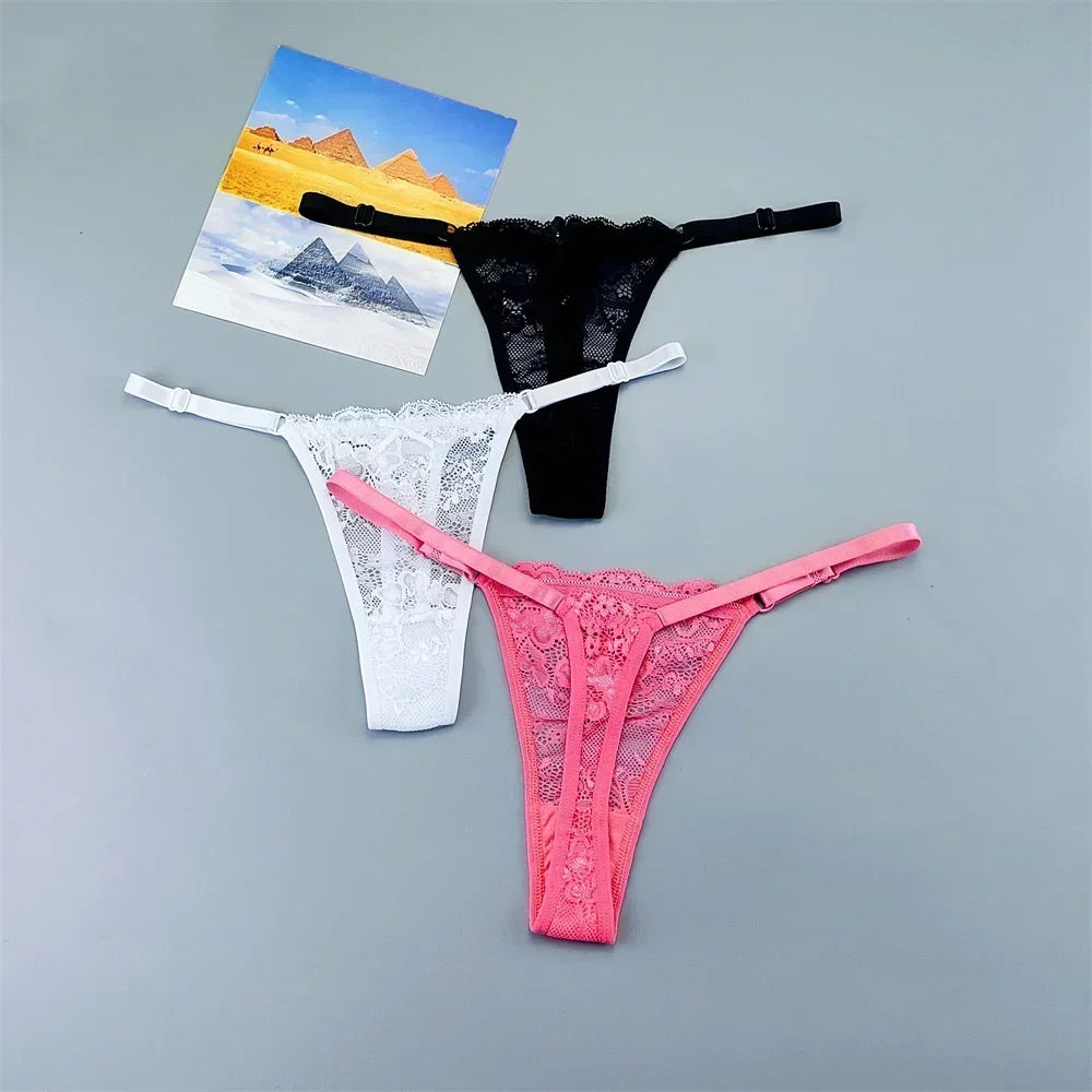 Tanga Ajustável em Renda
