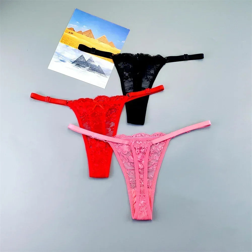 Tanga Ajustável em Renda