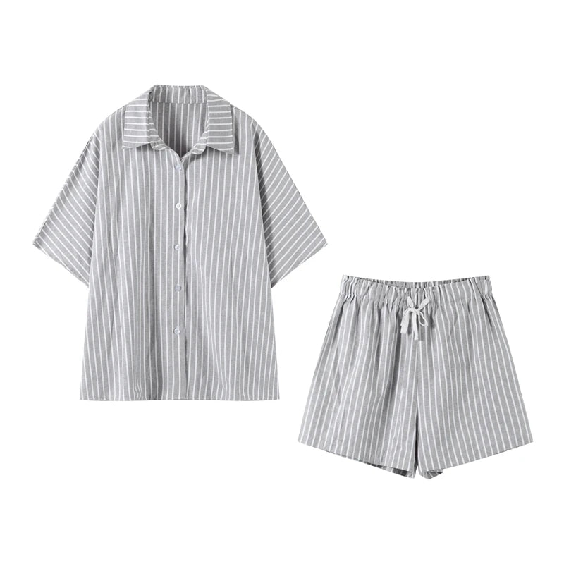 Conjunto de Praia em Linho