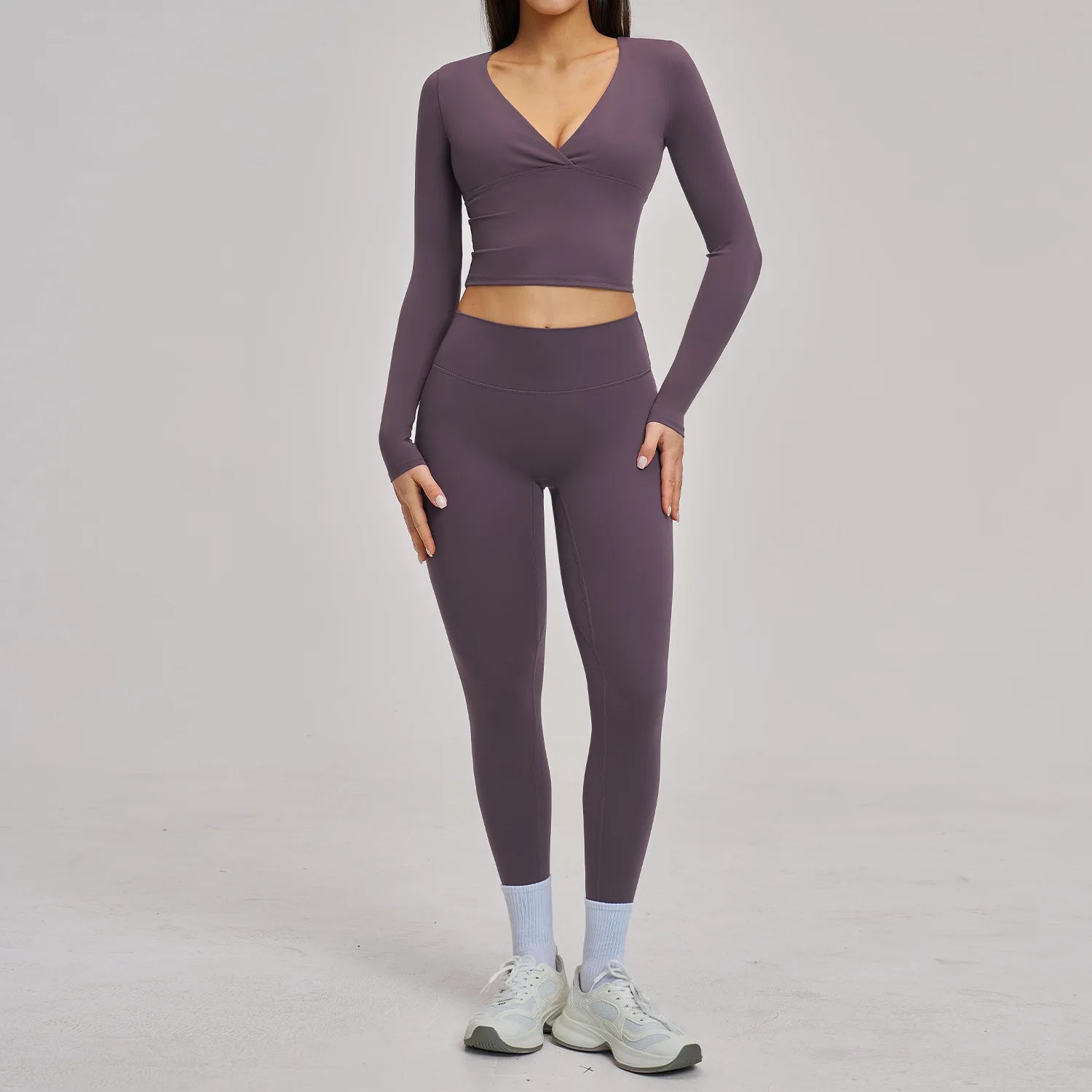 Conjunto de Yoga sem Costuras