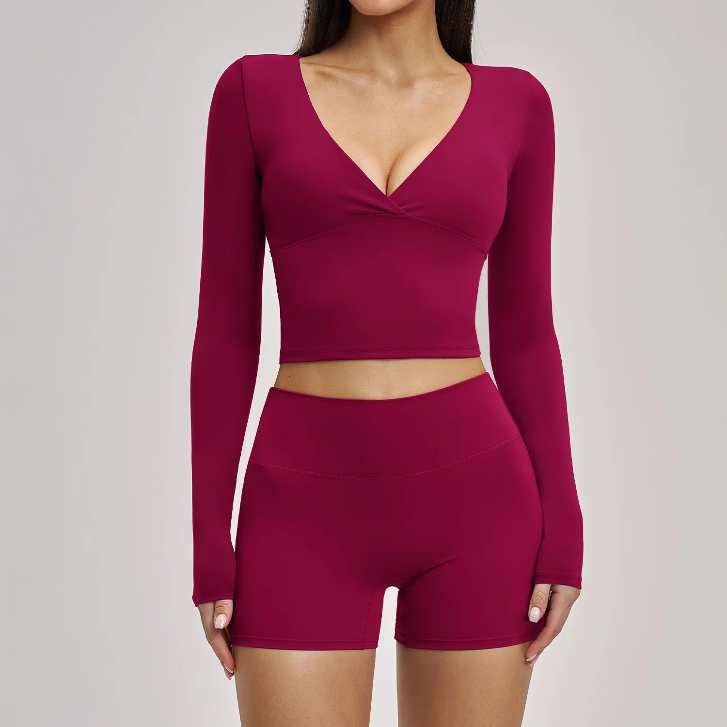 Conjunto de Yoga sem Costuras