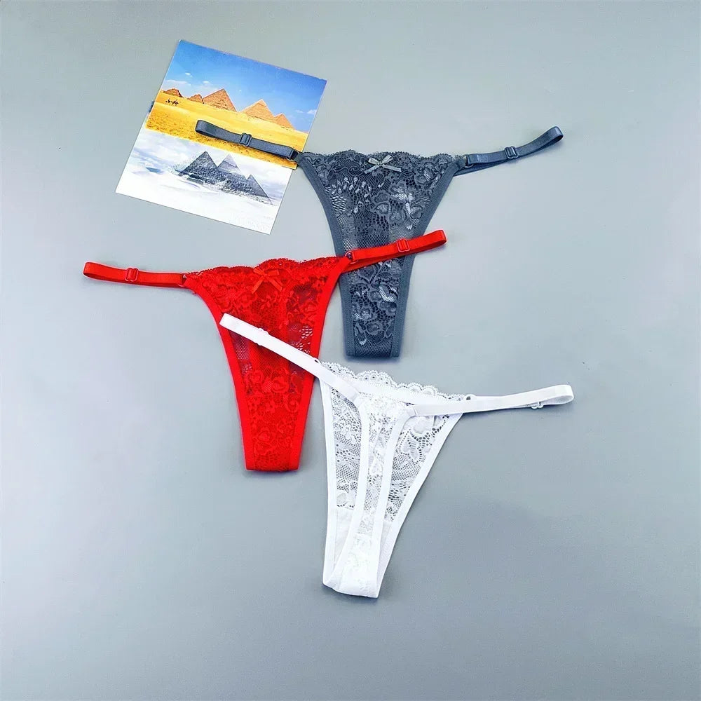 Tanga Ajustável em Renda
