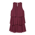 Women's 2026 new summer fashion round neck personalized temperament slimming and hanging sleeveless cake skirt