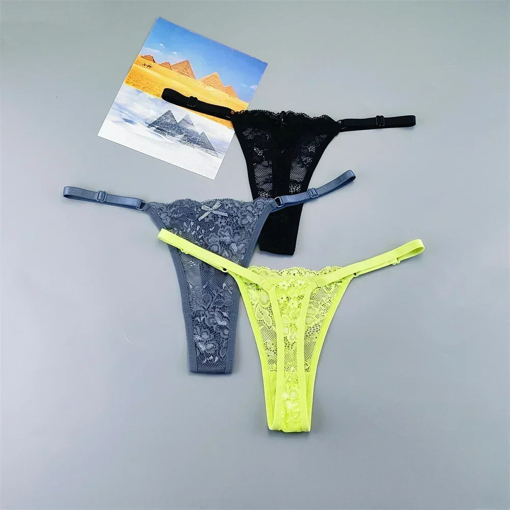 Tanga Ajustável em Renda