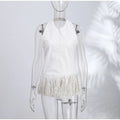 Top Halter com Franjas