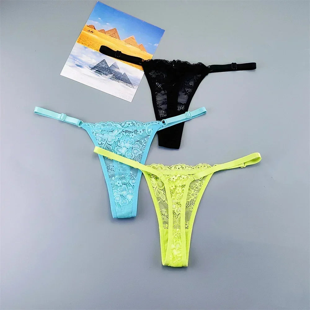 Tanga Ajustável em Renda