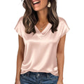 Blusa de Seda em Tom Creme