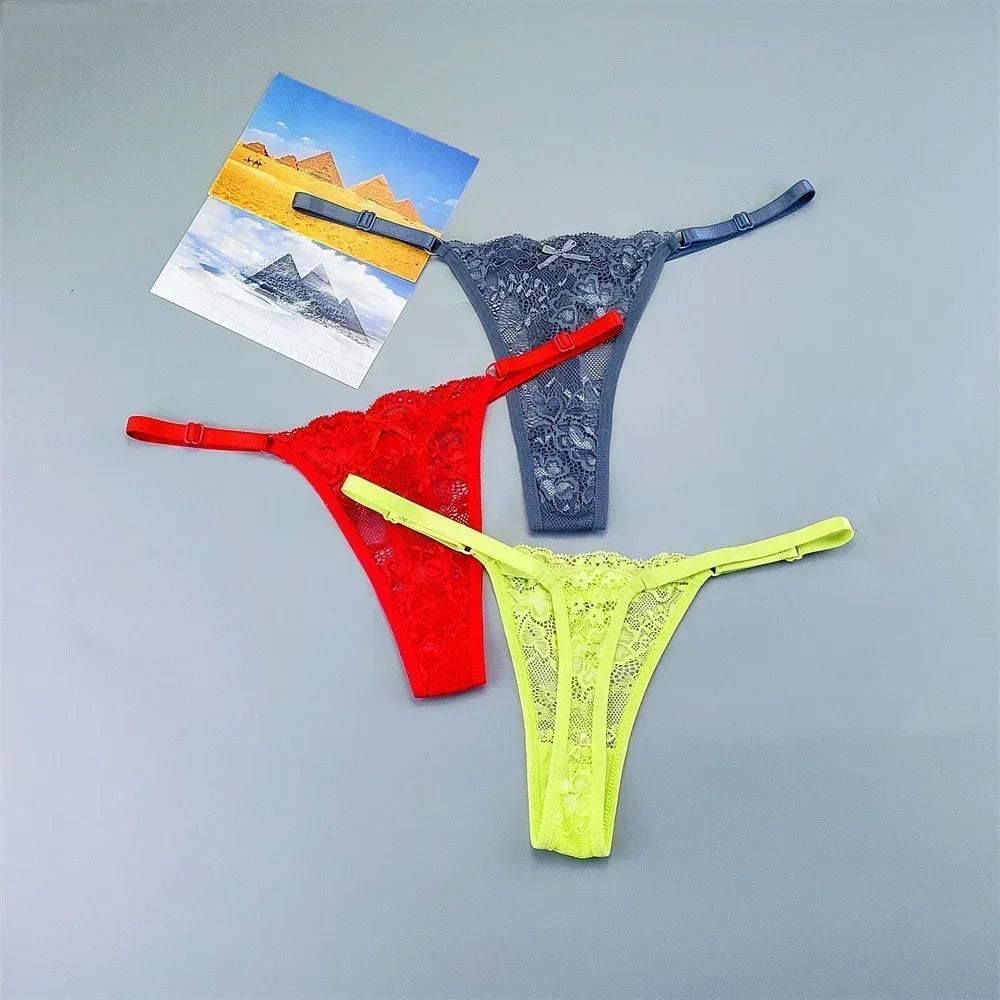 Tanga Ajustável em Renda