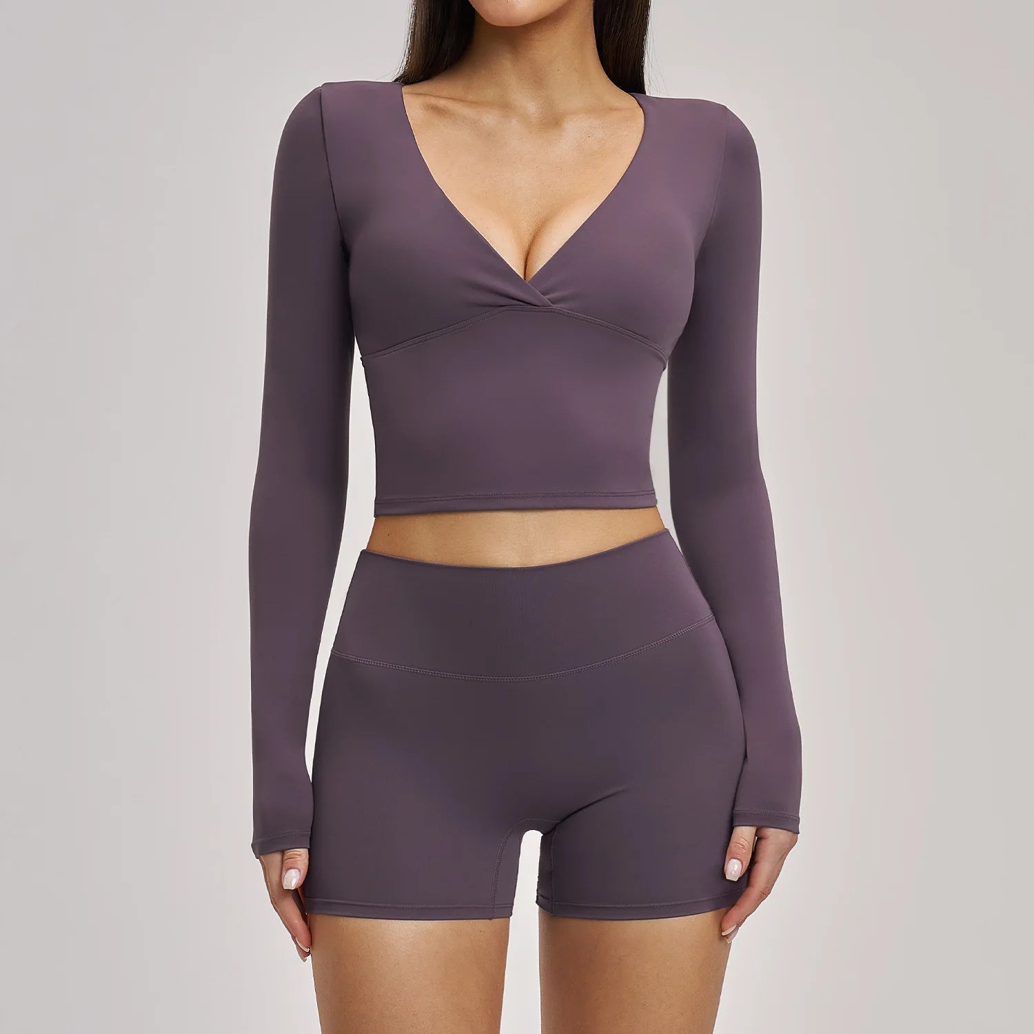 Conjunto de Yoga sem Costuras