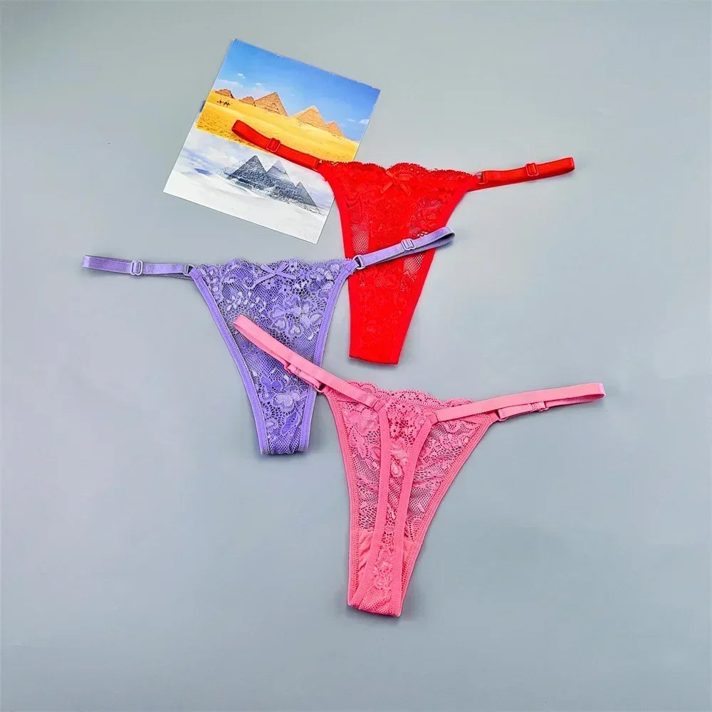 Tanga Ajustável em Renda