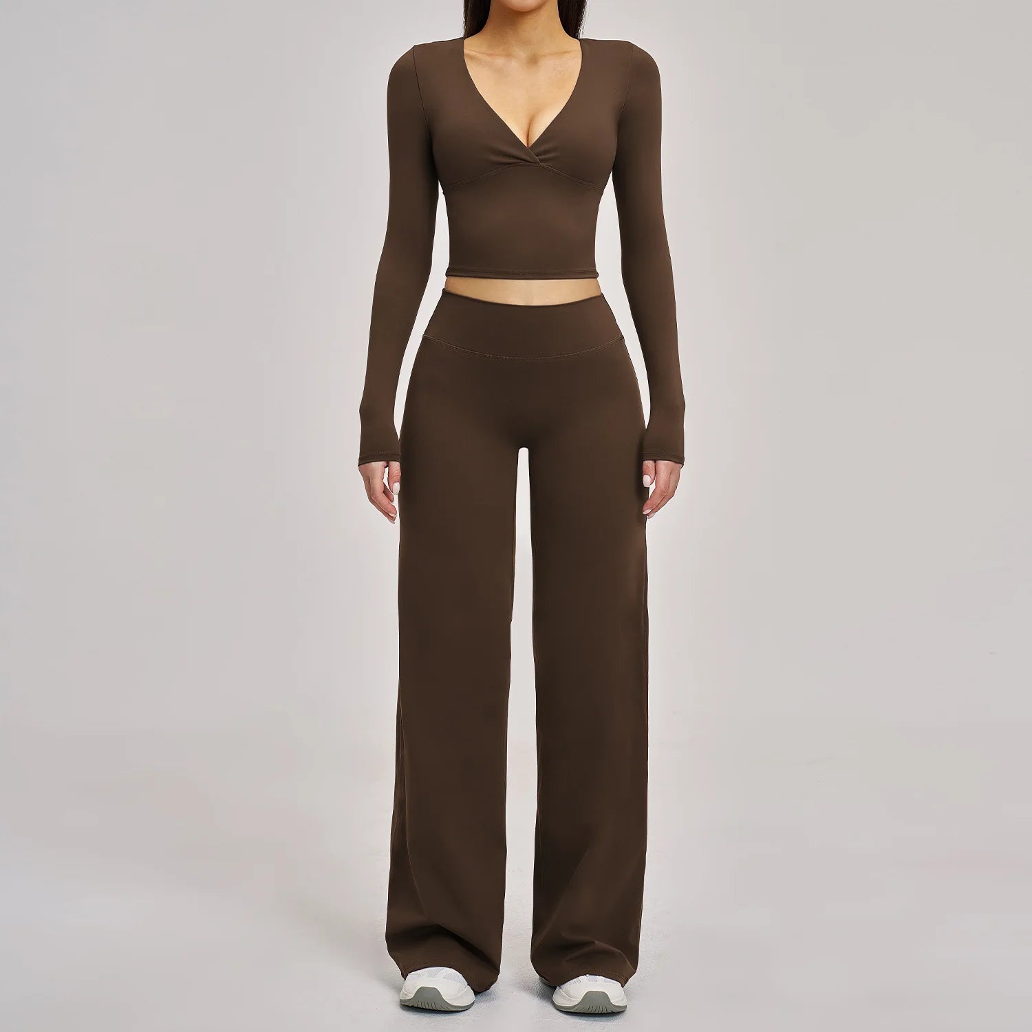 Conjunto de Yoga sem Costuras