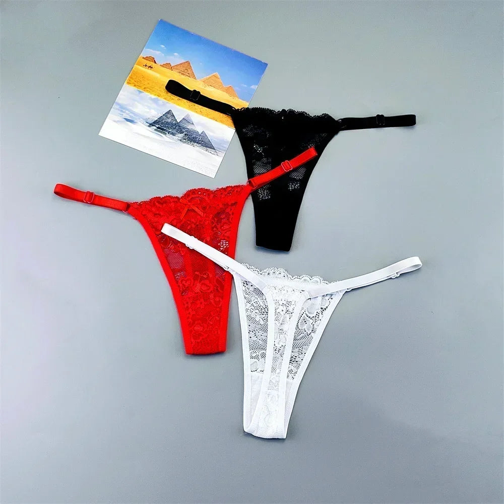 Tanga Ajustável em Renda