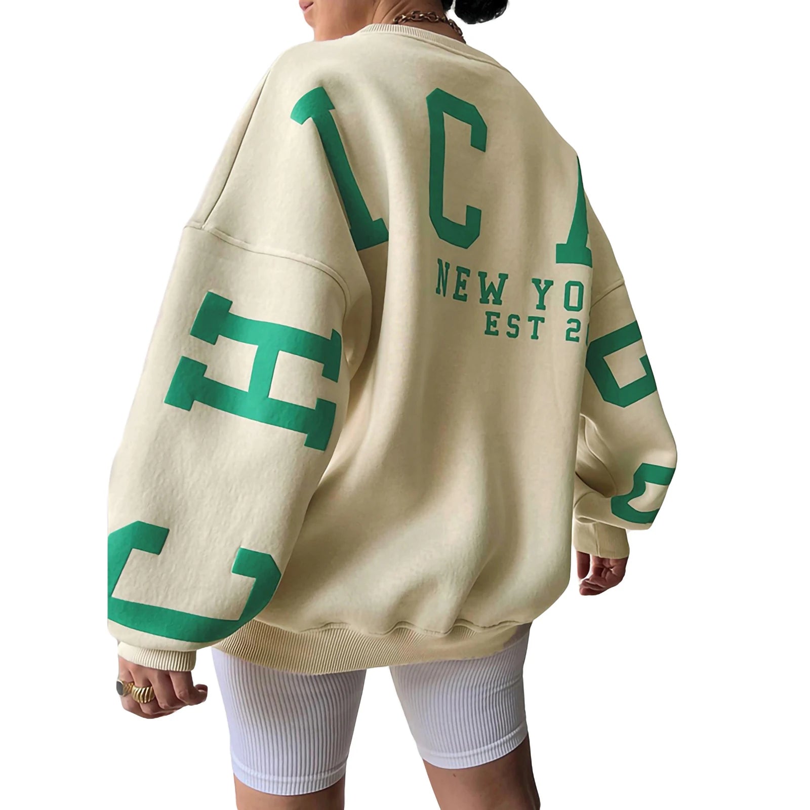 Sweatshirt Evasê em Algodão