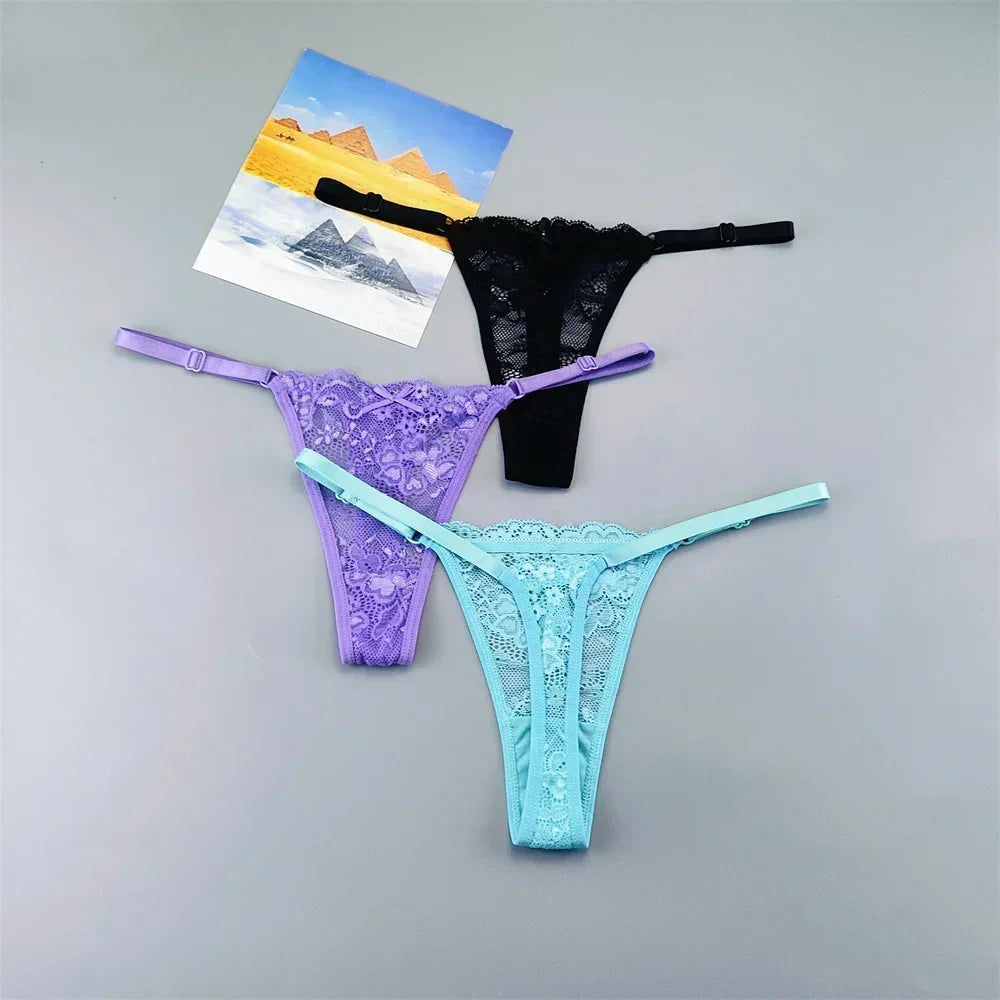 Tanga Ajustável em Renda