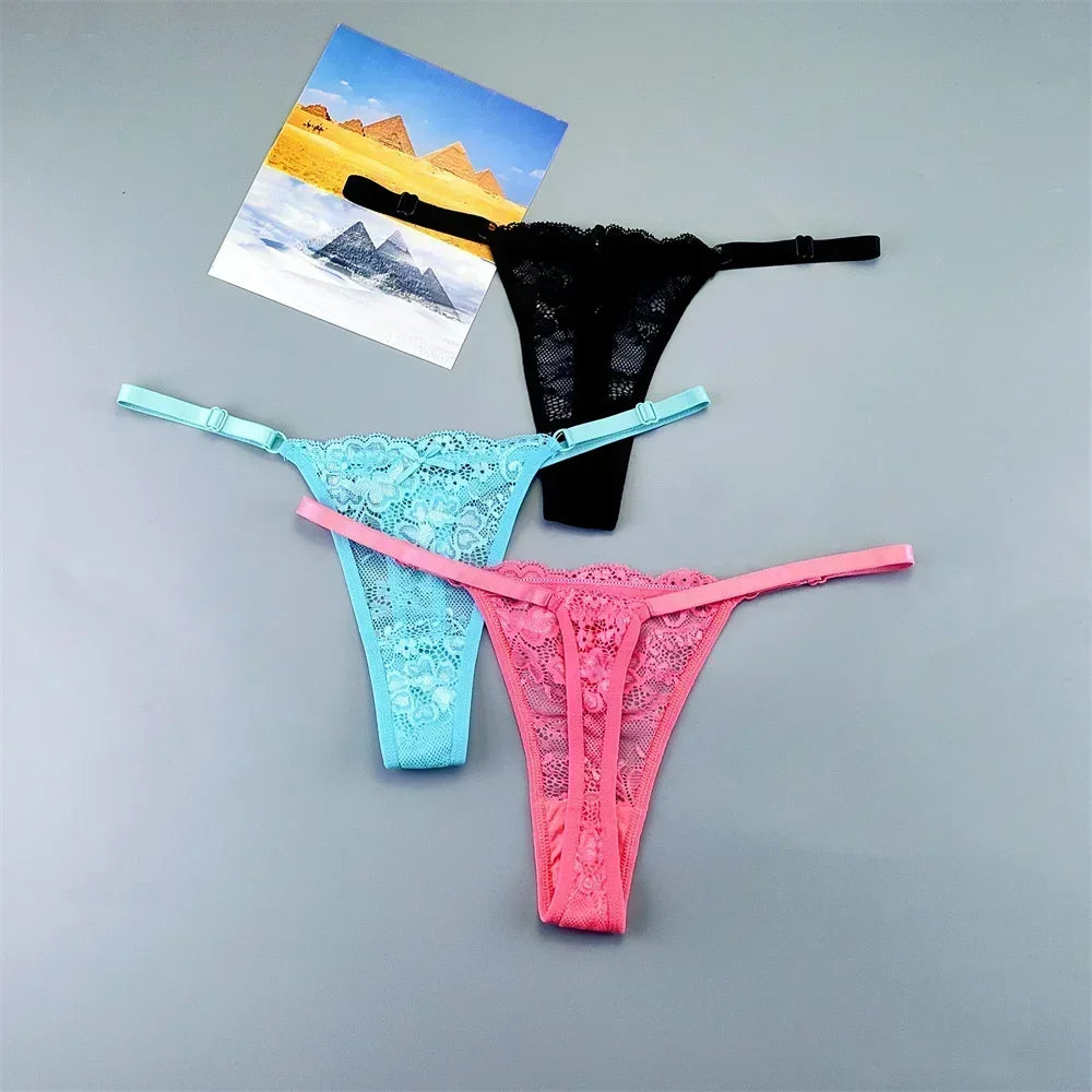 Tanga Ajustável em Renda