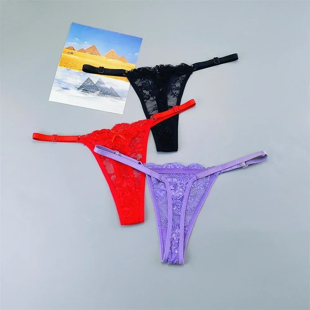 Tanga Ajustável em Renda
