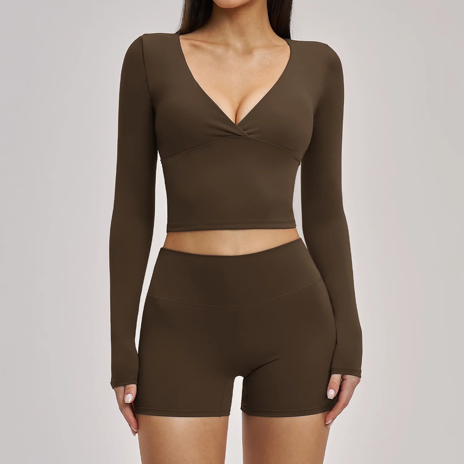 Conjunto de Yoga sem Costuras