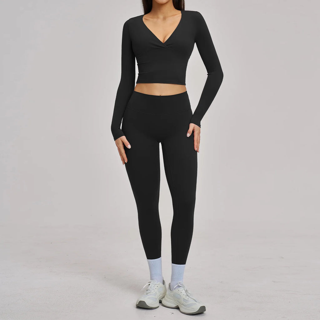 Conjunto de Yoga sem Costuras